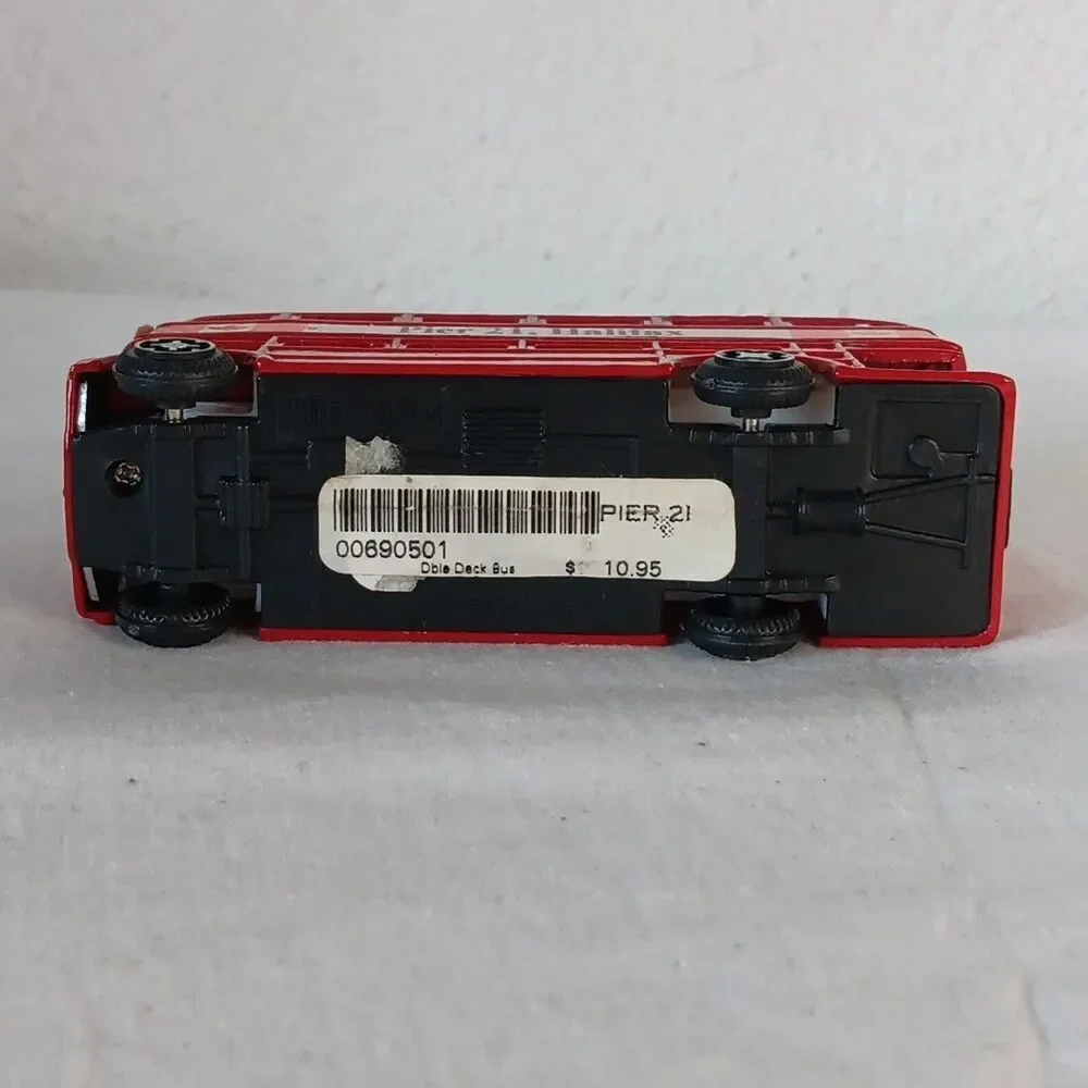 Halifax Canada Double Decker Diecast Red Pier One Imports Souvenir Toy